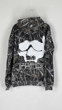 G59 Logo Camo Hoodie Pullover Mens Size Medium New Greysa Records $uicideboy
